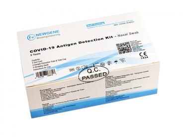 Corona-Schnelltest (NEWGENE): COVID-19-Antigen Testkit, Selbsttest 1x5 Teste 