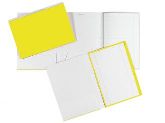 Karteimappen ALPHAnorm A4 gelb / weiß 1x100 Stück 