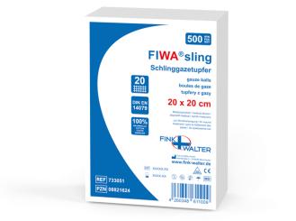 FIWA®sling Schlingazetupfer 20 x 20 cm unsteril 1x500 Stück 