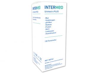 INTERMED Urintest 6 PLUS 1x100 Teste 