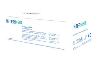 INTERMED D-Dimer-Test, Testkassetten 1x5 Teste 