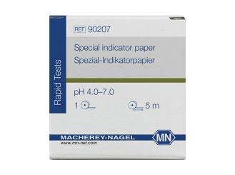 Spezial-Indikatorpapier pH 4.0 - 7.0 1x1 Rollen 