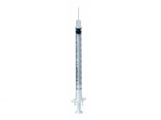 Omnican® U-100 Insulinspritze 1ml, mit Kanüle Ø 0,30 x 12 mm 1x100 Stück 