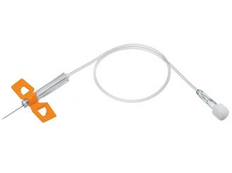 Venofix® Safety 0,5 x 19 mm, 25G orange, Schlauchlänge 30cm 50x1 Stück 